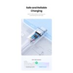 Ugreen US287 USB-A 2.0 to USB-C Cable Nickel Plating 2m (White)-60123 - Image 3