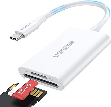 Ugreen 35506 2 in 1 USB C Card Reader