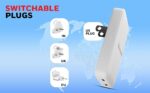 Honeywell Zest Ultra-Thin GaN 65W Dual Type-C PD 3.0 Wall Charger white - Image 2