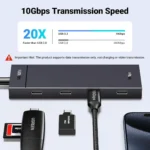 Ugreen CM806 4-Port USB 3.2 Gen 2 Hub-35584 - Image 4
