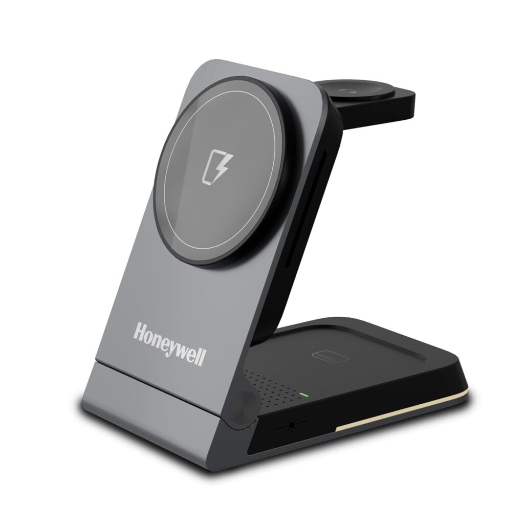 Honeywell Zest Wireless Flex 3-in-1 Platinum Series Foldable 23W Magnetic Wireless Fast Charger