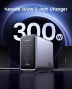 UGREEN CD333 Nexode 300W 5-Port GaN Desktop Fast Charger - 90903B - Image 3