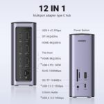 UGREEN CM841 11-in-1 USB-C Docking Station - 65487 - Image 4