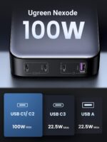 UGREEN 100W Nexode 4 Ports Charging Station - Image 4