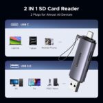 Ugreen CM185 Usb-C/Usb-A Card Reader-50706 - Image 2
