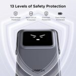 Ugreen PB571 5000mAh MIni Magnetic Robot Wireless 20W Power Bank-35605B - Image 2