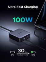 Ugreen Cd271 Nexode 200W 6-Port Gan Desktop Fast Charger - 40914 - Image 3