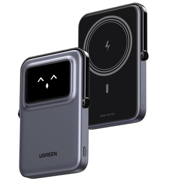 Ugreen PB571 5000mAh MIni Magnetic Robot Wireless 20W Power Bank-35606
