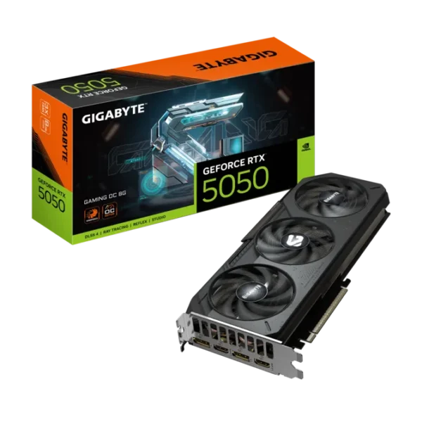 Gigabyte RTX 5050 Gaming OC 8GB GDDR6 Graphics Card