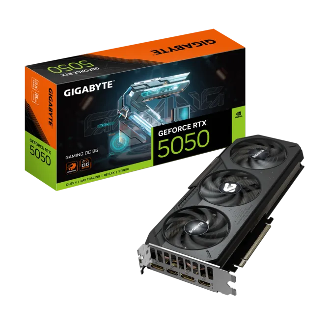 670 jpg Gigabyte RTX 5050 Gaming OC 8GB GDDR6 Graphics Card