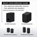 Sony New Launch Bravia Theatre Bar 8 Premium Sound bar Home Theatre System for TV with 360 Spatial Sound Mapping, HDMI, IMAX, Dolby Atmos/DTSX(HT-A8000+SW5) -Black - Image 7
