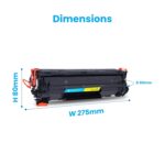 ZEBRONICS ZEB-LPC88A Laser Toner Printer Cartridge for HP Laser - Image 2