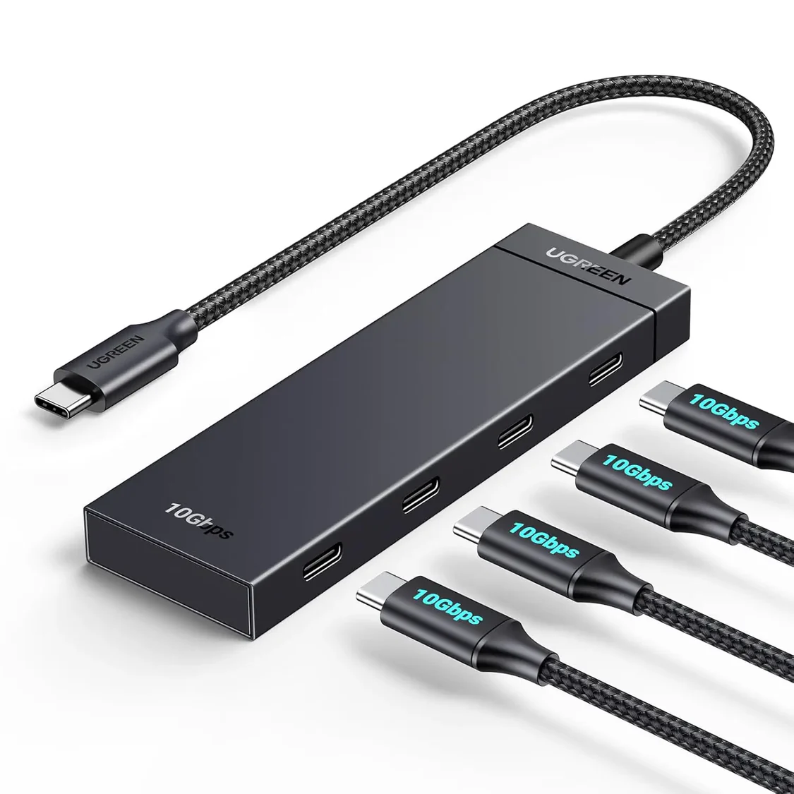 71Pw5IVeEeL._SL1500 Ugreen CM806 4-Port USB 3.2 Gen 2 Hub-35584