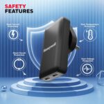 Honeywell Zest Ultra-Thin GaN 45W Dual Type-C PD 3.0 Wall Charger - Image 3