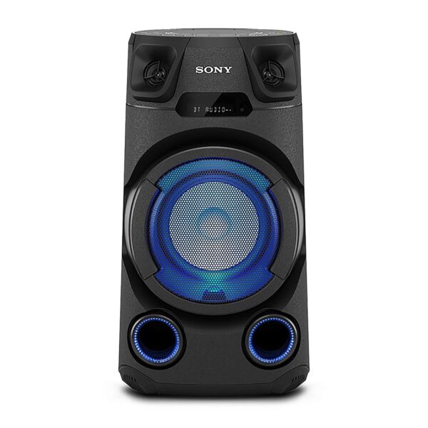 SONY MHC-V13 High-Power Party Speaker with Bluetooth connectivity (Jet bass Booster, Mic/Guitar, USB, CD, Music Center app)