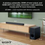 Sony HT-S400 2.1ch sound bar with Powerful Wireless subwoofer - Image 3