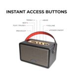 Aiwa RS-X 100 Natsukasii Pro (Black) Bluetooth Speaker with Powerfull Bass - Image 4
