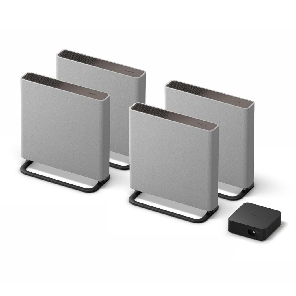 Sony Bravia Theatre Quad (HT-A9M2) Premium Sound bar System with 360 SSM, Wireless Multi Dimensional Surround Sound