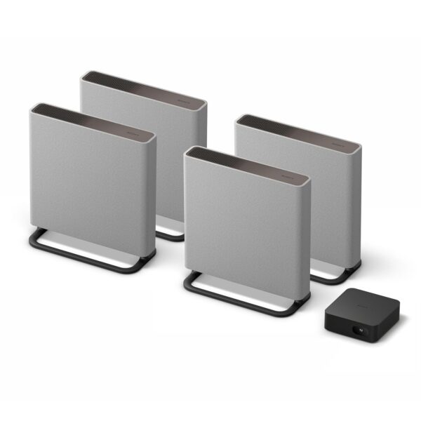 Sony Bravia Theatre Quad (HT-A9M2) Premium Sound bar System with 360 SSM, Wireless Multi Dimensional Surround Sound