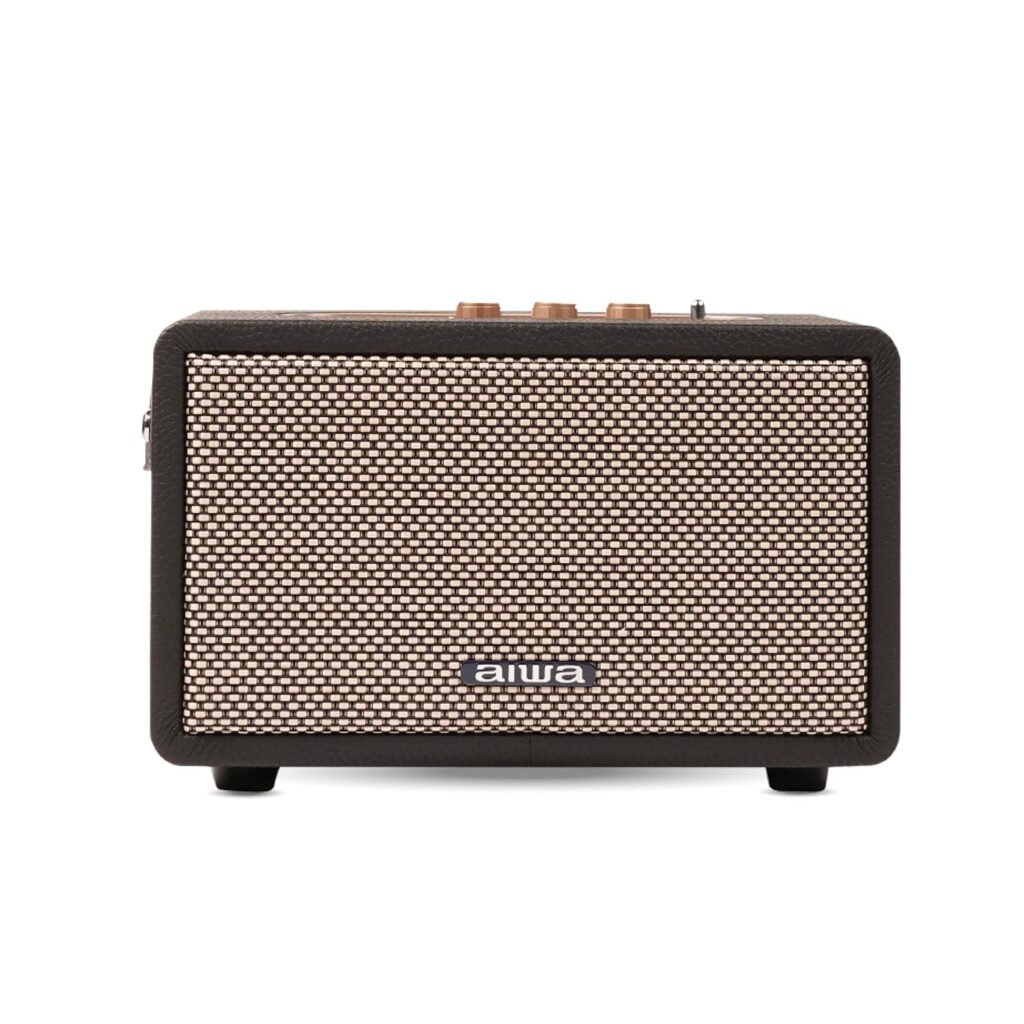 Aiwa RS-X 100 Natsukasii Pro (Black) Bluetooth Speaker with Powerfull Bass