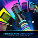 FIFINE Ampligame AM6 Gaming PC Microphone (Black) - Image 3