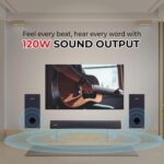 Aiwa KANDO - AW-SSB120 Signature Sound | Sound bar with Bluetooth V5.3 and Powerful Bass - Image 6