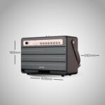 Aiwa MI-X 450 Pro Enigma (Rose Gold) high Efficiency Audio with Retro Styling - Image 4