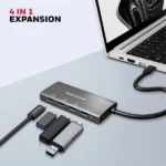Honeywell Momentum TypeC to 2xUSB 3.2 Gen 2 TypeC Port & 2xUSB 3.2 Gen 2 TypeA Port Hub - Image 2