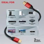 Honeywell HDMI 3Mtr Cable with Ethernet (2.1 Compliant) - Image 4