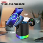 Honeywell Zest Wireless Cube 3-in-1 MagSafe Compatible 23W Magnetic Wireless Fast Charger - Image 4