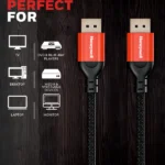 Honeywell Display Port To Display Port 2.0 Cable (Braided, 2 Meter) - Image 3