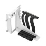 Fractal Design Flex 2 PCIe 4.0 x16 Vertical GPU Riser with Bracket (White)