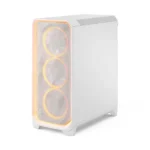 Fractal Design Meshify 3 Ambience Pro RGB TG Clear Tint Mid-Tower Case (White)