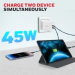 Honeywell Zest Charger GaN 45W, Ultra-Fast Wall Charger - Image 3