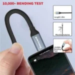 Honeywell 1.8m 10Gbps Black Type-C to USB 3.1 Cable, HC000048/CBL/1.8M/BLK - Image 4