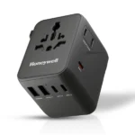 Honeywell Universal Travel Adapter 45W, 7 in 1 Fast Charging black