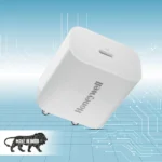 Honeywell Zest 20W PD Type C Wall Charger (White) - Image 3