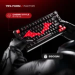 Cybeart Nighthawk 75 - The Batman | TKL Tri-Mode Gaming Keyboard