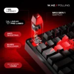 Cybeart Nighthawk 75 - The Batman | TKL Tri-Mode Gaming Keyboard