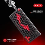 Cybeart Nighthawk 75 - The Batman | TKL Tri-Mode Gaming Keyboard
