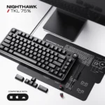 Cybeart Nighthawk 75 Lite | TKL Wired Gaming Keyboard