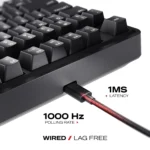 Cybeart Nighthawk 75 Lite | TKL Wired Gaming Keyboard