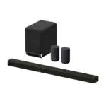 Sony New Launch Bravia Theatre Bar 8 Premium Sound bar Home Theatre System for TV with 360 Spatial Sound Mapping, HDMI, IMAX, Dolby Atmos/DTSX(HT-A8000+SW5) -Black