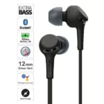 Sony WI-XB400 Wireless Extra Bass in-Ear Headphones - (Black) - Image 3