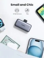 UGREEN 5000mAh 20W Power Bank with Built-in USB-C Connector – PB503 - Image 4