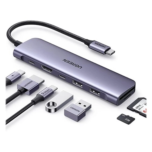 Ugreen CM195 USB-C Multifunction Adapter-15214