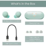 Sony WF-C500 Truly Wireless Bluetooth Earbuds Green - Image 2