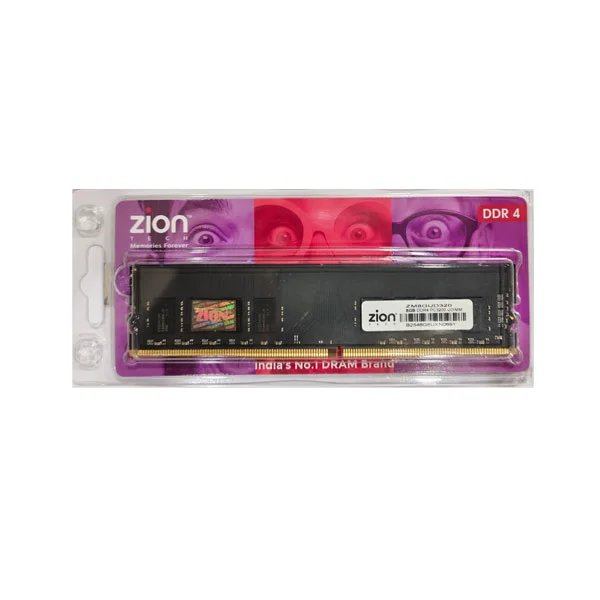 zion_8gb_ddr4_3200_ram_01 ZION 8GB DDR4 3200 MHz RAM Desktop Ram
