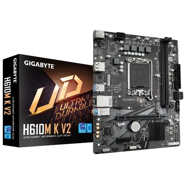 Gigabyte H610M K V2 DDR5 Intel 12th/13th Gen Ready Motherboard
