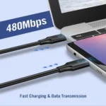 UGREEN US286 USB-C to USB-C 2.0 3A Cable 3m (Black)-60788 - Image 5